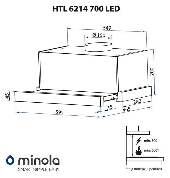 Minola  HTL 6214 I 700 LED HTL 6214 I 700 LED фото