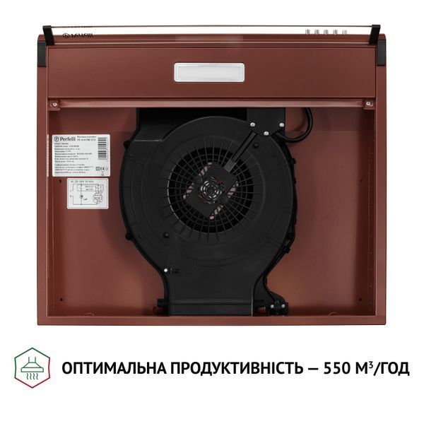 Витяжка плоска Perfelli PL 6144 BR LED PL 6144 BR LED фото